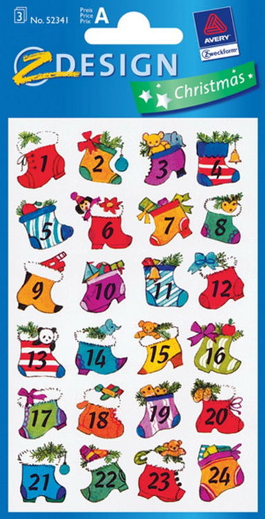 Picture of 406099- CHRISTMAS STICKERS